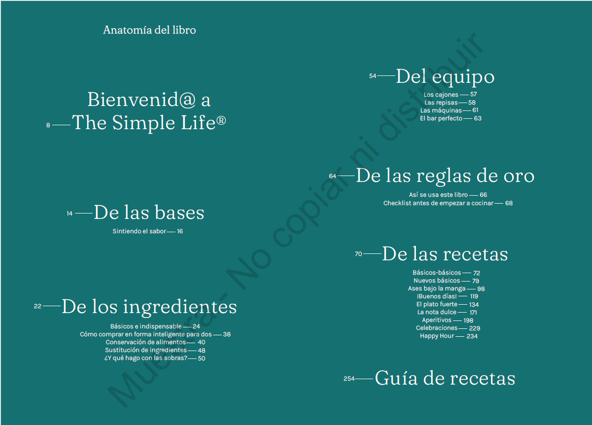 Libro The Simple Life® : cocina rica, fácil y 100% real